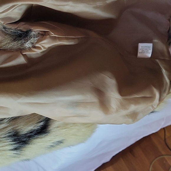 Faux Fur Leopard Vest sz Small New Directions - Picture 7 of 16